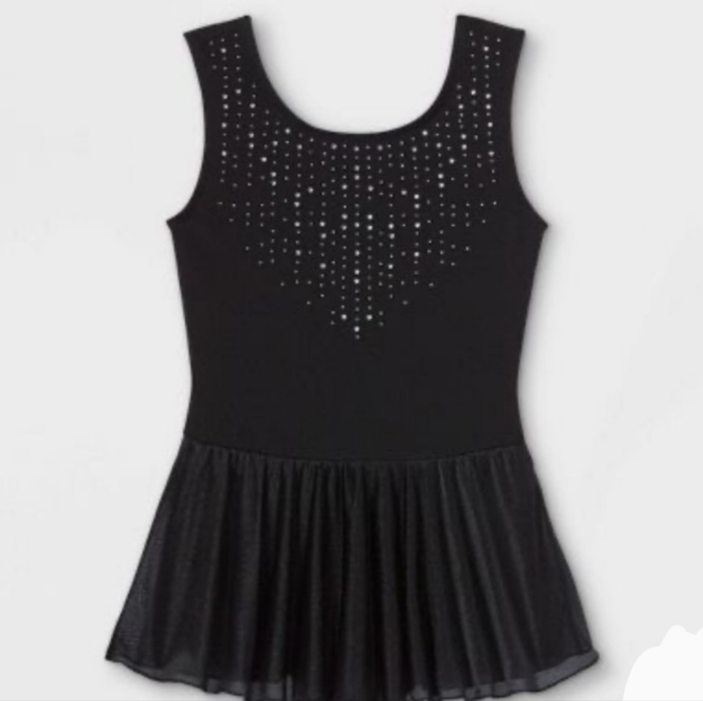 Cat & Jack Rhinestone Embellished Leotard
